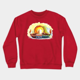 Diwali Concept Watercolor Crewneck Sweatshirt